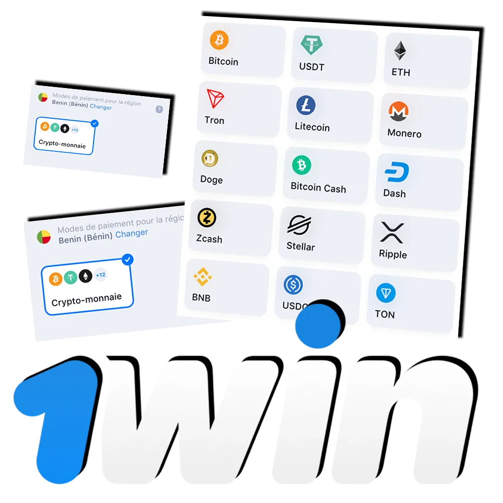 Utilisez des options de paiement et retrait fiables sur 1Win.
