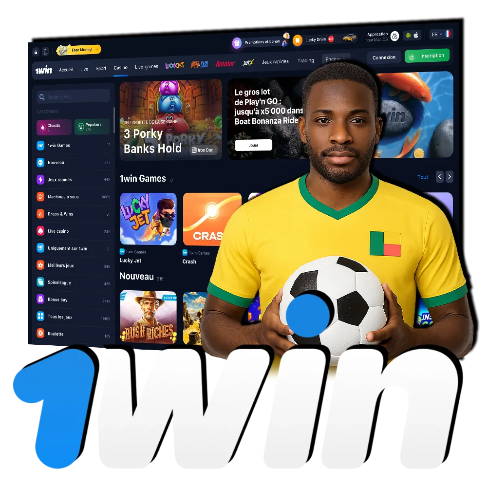 Découvrez le site officiel de paris sportifs et de casino en ligne 1Win.