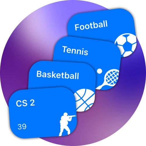 Vous pouvez trouver une large sélection de sports sur 1Win.