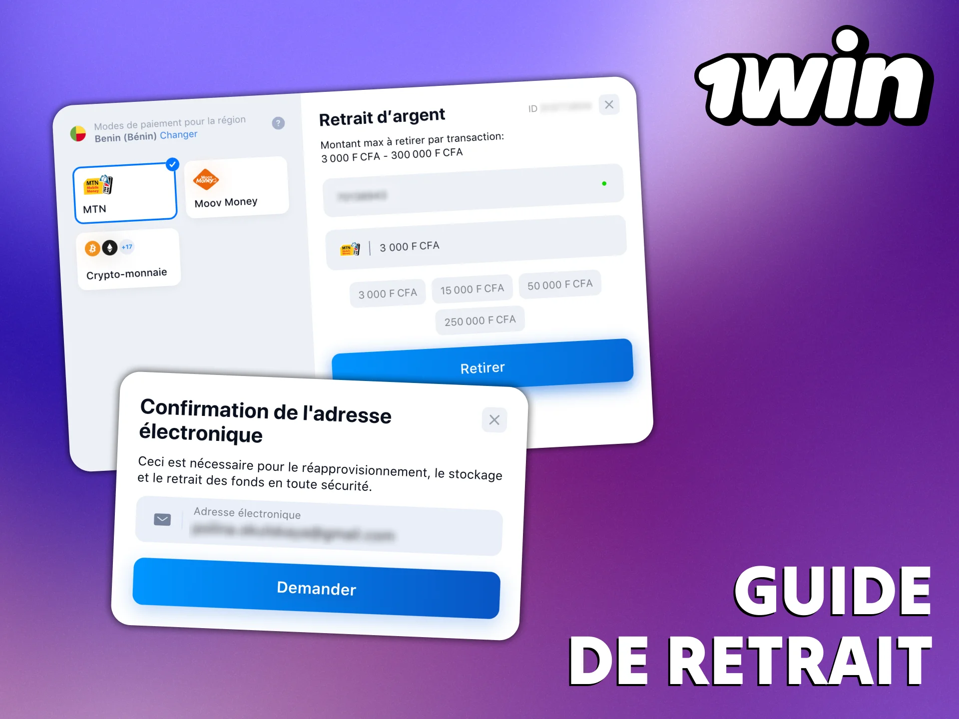 Retirez vos gains de 1Win en quelques étapes simples.