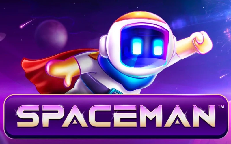 Profitez de l'atmosphère du jeu Spaceman sur la plateforme 1Win.