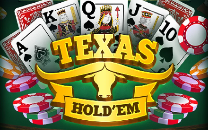 Jouez au poker Texas Hold'em au casino 1Win.