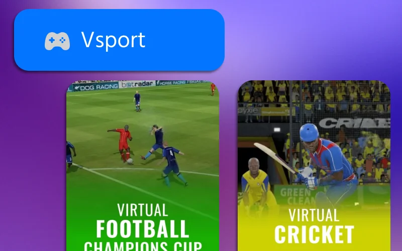 Profitez des matchs simulés sur 1Win, football, courses et tennis inclus.